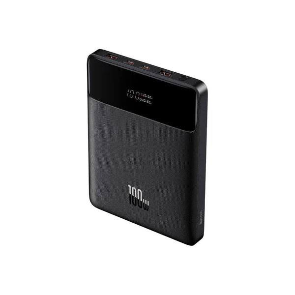 BASEUS CHARGER POWERBANK BLADE 20000MAH 100W (BLACK) - باوربنك 20000 ملي امبير مع شاشة رقمية من باسيوس