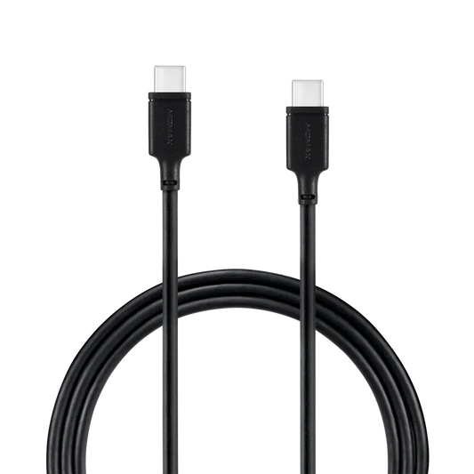 MOMAX ZERO CABLE  USB-C-C 1M BLACK -كيبل تايب سي تايب سي 60 واط من موماكس