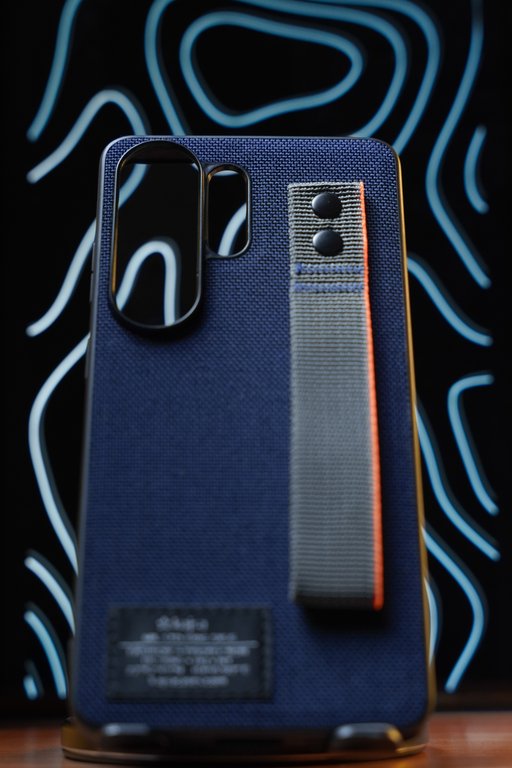 KAJSA MILITARY COLLECTION STRAPS BACK CASE-S26 ULTRA BLUE - كفر سامسونج اس 26 الترا مع مسكة ازرق من كاجسا