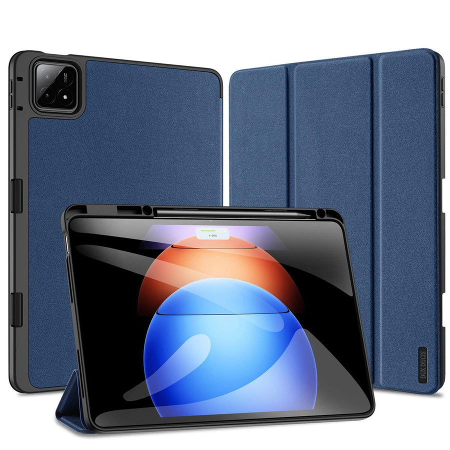 DOMO CASE FOR MI PAD 6S PRO 12.4 IN - كفر مي باد 6 اس برو 12.4 انش من دومو ازرق