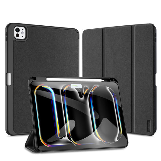 DOMO PREMIUM CASE FOR IPAD PRO 11 2024 - كفر ايباد برو 11 من دومو اسود