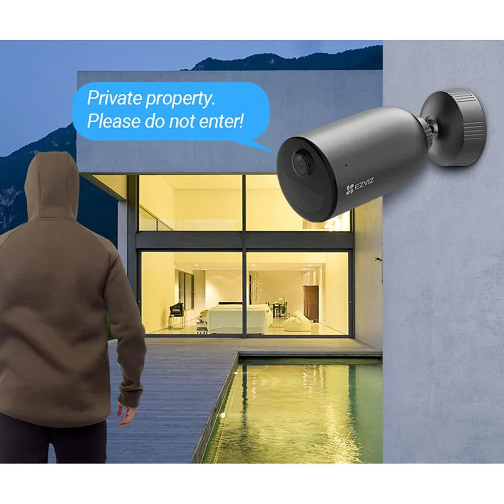 EZVIZ SMART HOME BATTERY CAMERA EB3 - كاميرا منزلية خارجية ذكية من ازفيز