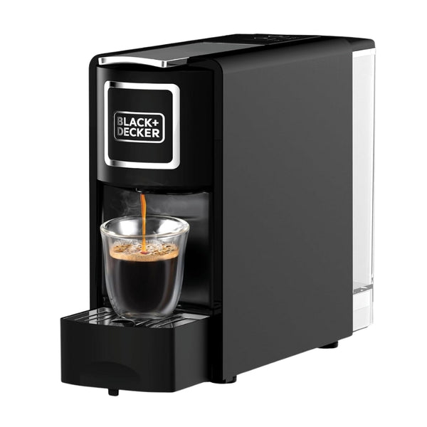 Black&Decker CCM100-B5 Capsul Coffee - ماكنة تحضير القهوة بالكبسولات 1140 واط من بلاك اند ديكر