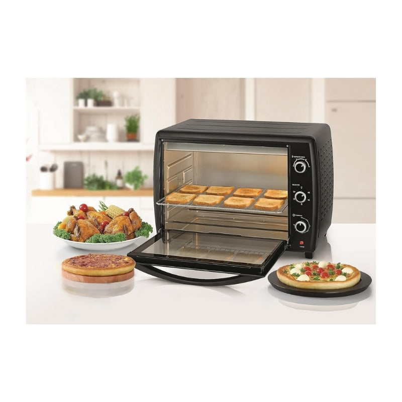 Black&Decker TRO70RDG-B5 70L Toaster Oven with Double Glass - فرن كهربائي بقوة 2200 واط وبسعة 70 واط من بلاك اند ديكر