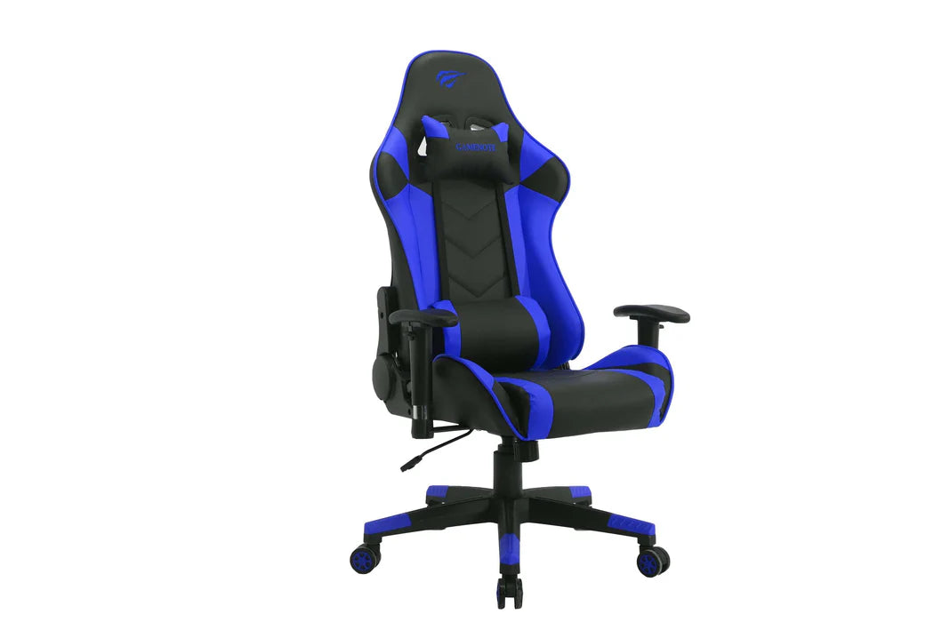 Havit GC932 Gaming Chair Black + Blue - كرسي الالعاب من هافيت اسود+ازرق