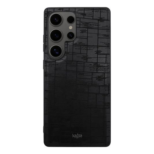 KAJSA GENUINE LEATHER DARK SERIES 2 BACK CASE-S26 ULTRA GD3  - كفر سامسونج اس 26 الترا جلد طبيعي من كاجسا