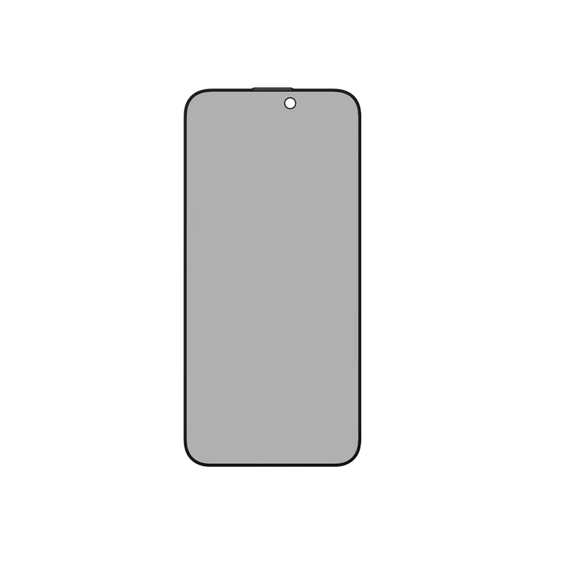 MOMAX GLASS PRO+ ANTSPY HD TEMPERD GLASS FOR IPHONE 15 PLUS - لاصق شاشة مضلل للايفون 15 بلس من موماكس
