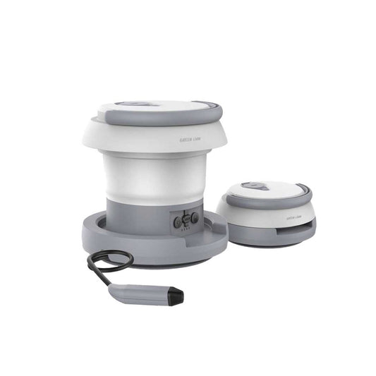 Green Lion 2 in 1 Electric Portable Bidet with Lantern 600mAh - White- شطاف كهربائي محمول للسفر 2 في 1 مع مصباح من كرين ابيض