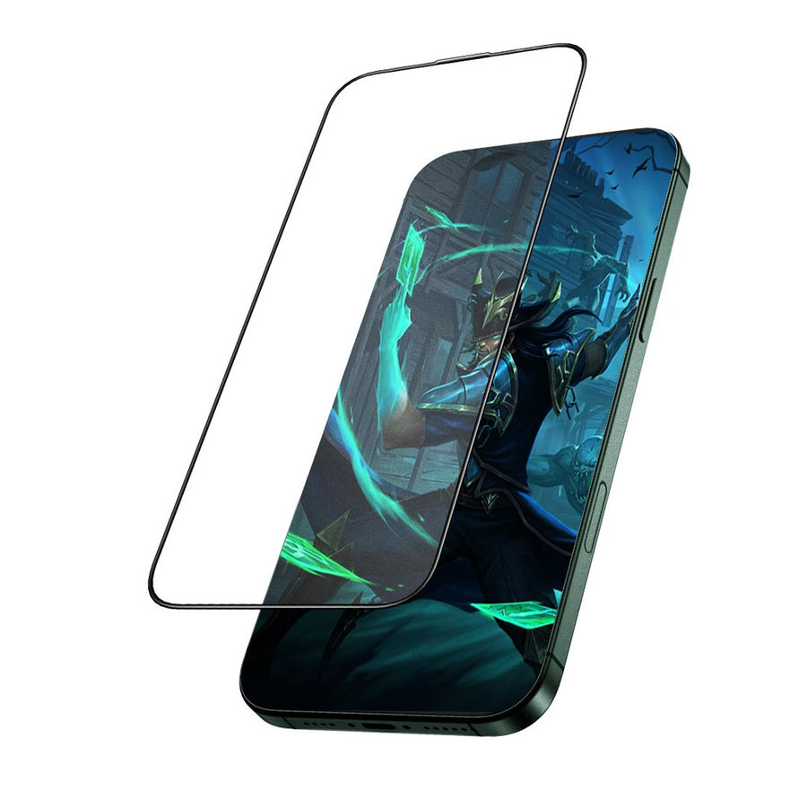 Green Lion 9H Steve Matte AR Glass Protector for iPhone 16 Pro Max Clear - لاصق شاشة مات للايفون 16 برو ماكس من كرين