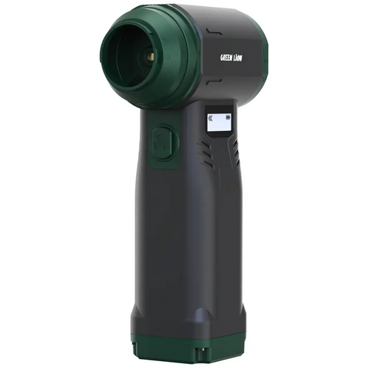 Green AIR MASTER Blower & Vacuum Cleaner 90000RPM Black - منفاخ هواء ومكنسة كهربائية من كرين لون اسود