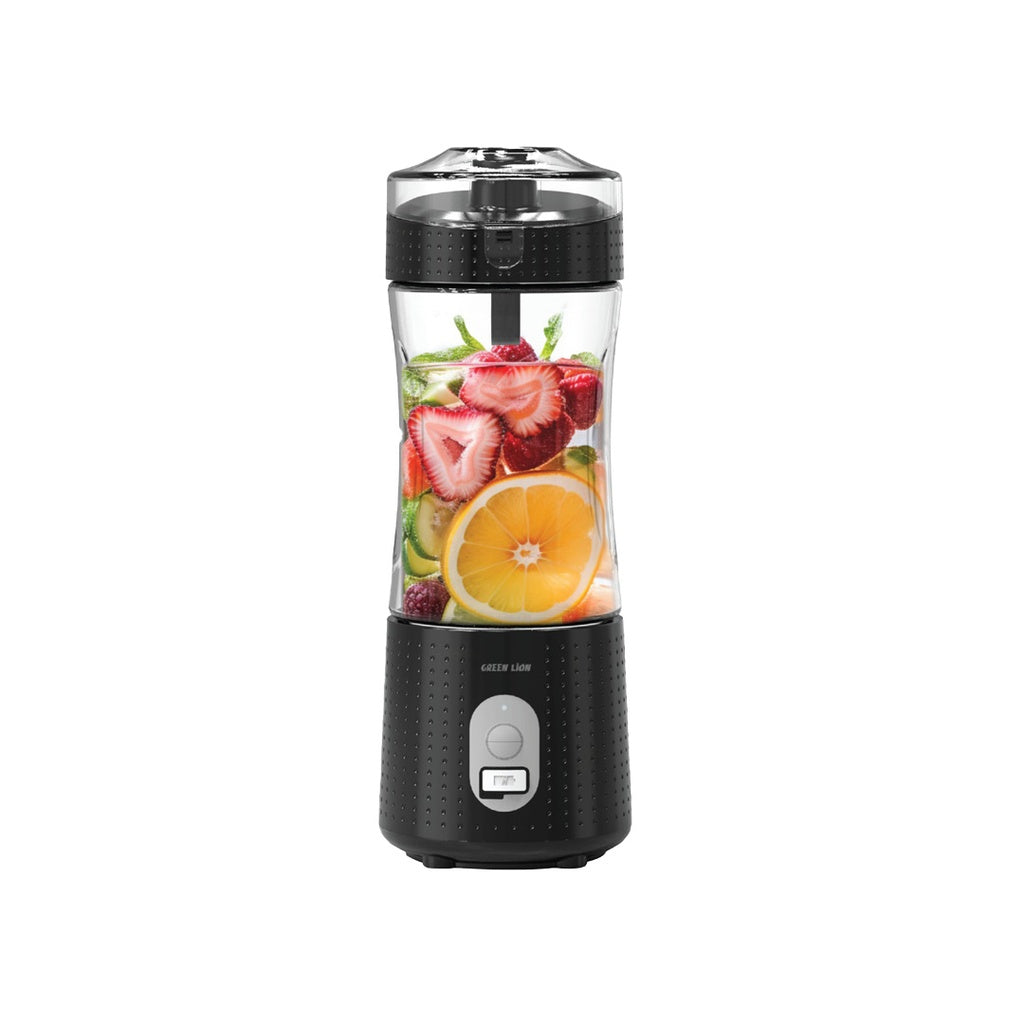 Green Lion Blend Mate Portable Juicer Black - خلاط محمول 380 مل من كرين اسود