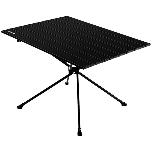 Green Lion CAMP T2 Foldable Camping Table Black - طاولة التخييم القابلة للطي بسعة تحمل 30 كجم من كرين اسود