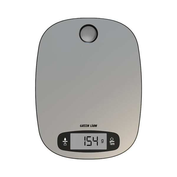 Green Lion Digital Kitchen Scale Silver - ميزان الطعام الرقمي 5 كجم من كرين سلفر