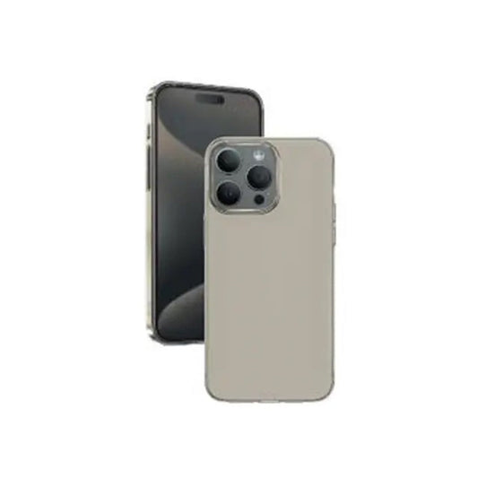 Green Lion Delgado PC Case for iPhone 15 Pro Titanium Gold - كفر عالي الجودة للايفون 15 برو من كرين