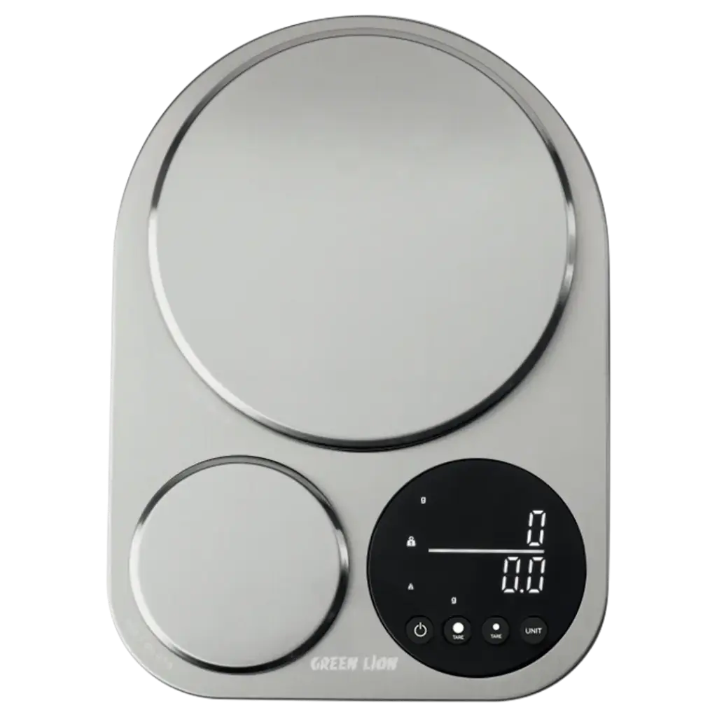 Green Lion Dual Kitchen Scale Silver - ميزان مطبخ ثنائي الاسطح من كرين فضي