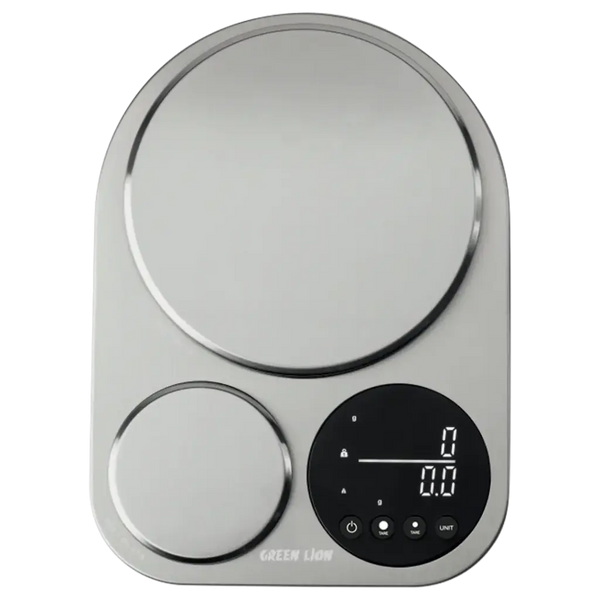 Green Lion Dual Kitchen Scale Silver - ميزان مطبخ ثنائي الاسطح من كرين فضي