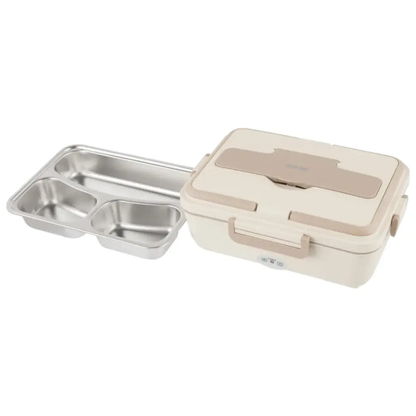 Green Lion GLB-05 Electric Lunchbox 850ML Beige - لانج بوكس 850 مل من كرين بيجي