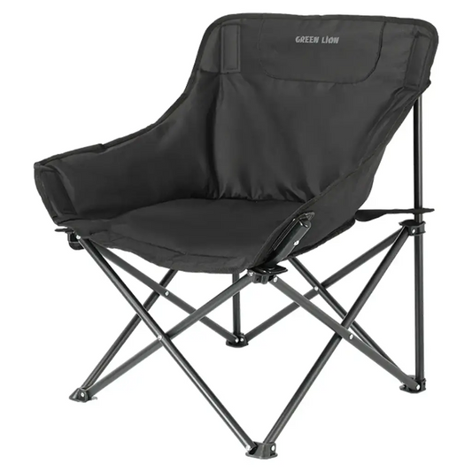 Green Lion RANGER Foldable Camping Chair Black - كرسي تخييم قابل للطي من كرين لون اسود