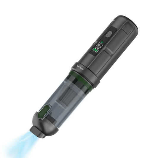 Green Lion GLV-15 Vacuum Air Blower Air Duster 100000 RPM Grey Black - مكنسة كهربائية ومنفاخ اطارات ومنظف غبار من كرين اسود