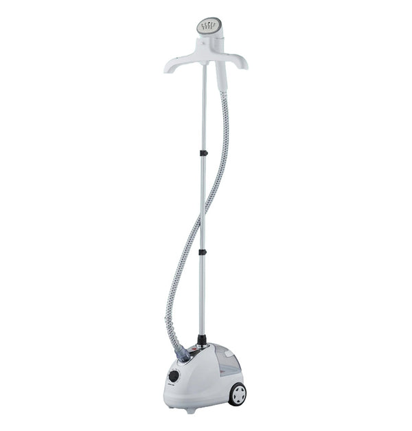 Green Lion Portable Household Garment Steamer 5 Functional 2000W 1.8L White - مكوى الملابس البخارية المحمولة 2000 واط 1.8 لتر من كرين