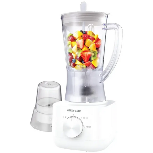 Green Lion Jet Blend Juice Blender 650W White - خلاط كهربائي 650 واط من كرين ابيض