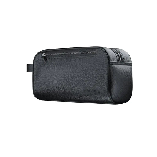 Green Lion Lakeshore Clutch Bag Black - حقيبة يد جلد محمولة من كرين اسود