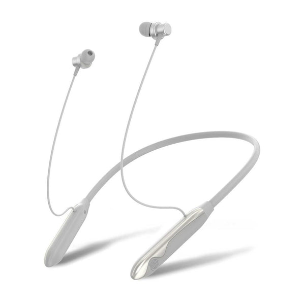 Green Lion Larissa Wireless Neckband Headphones Silver - سماعات بلوتوث حول الرقبة من كرين سلفر