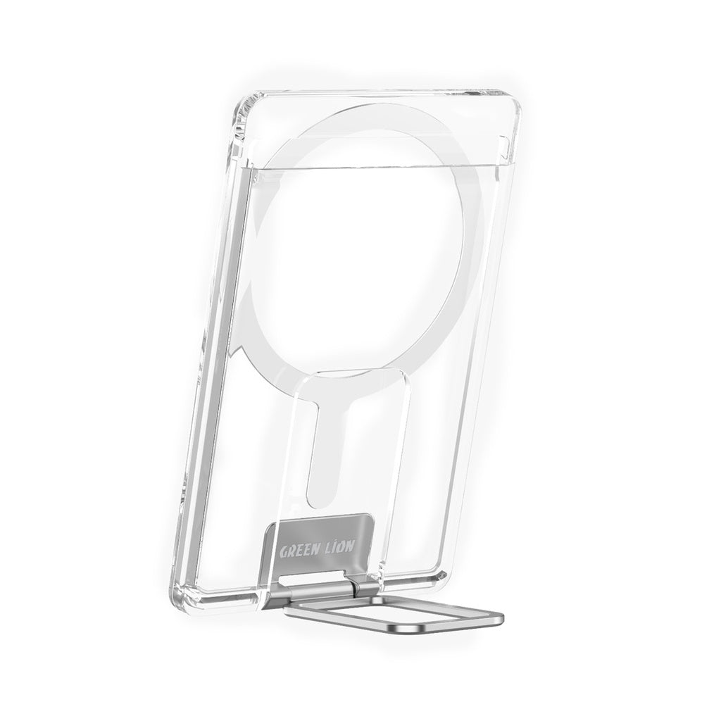 Green Lion MagCard Wallet Holder Titanium - حامل بطاقات مغناطيسي مع ستاند من كرين تيتانيوم