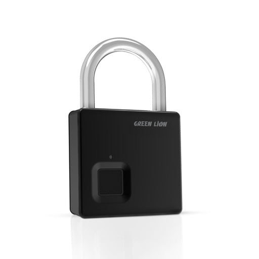 GREEN LION MINI FINGERPRINT PADLOCK BLACK - قفل صغير مع بصمة من كرين