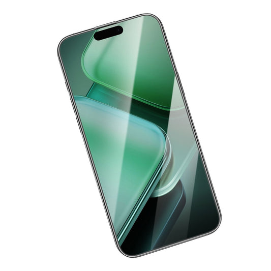 Green Lion Picasso 3D Glass With Alignment Tray iPhone 16 Pro Max Clear - لاصق شاشة شفاف للايفون 16 برو ماكس مع ثلاثي الابعاد مع اداة المحاذاة من كرين