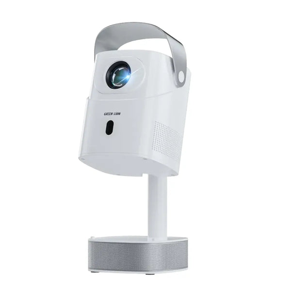 Green Lion Pluto 4K Portable Projector White - داتا شو محمول من كرين ابيض