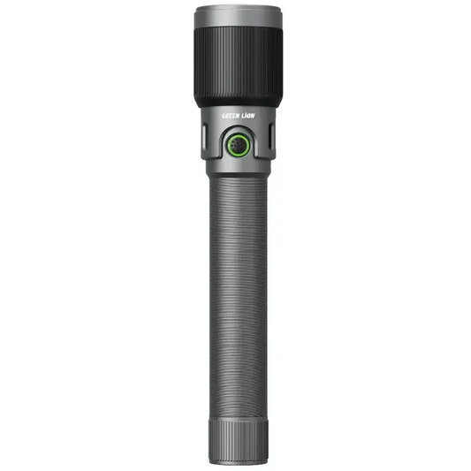 Green lion Ranger Pro Portable LED Torch 6000 mAh Gray - مصباح محمول فلاش لايت 6000 ملي امبير من كرين رمادي