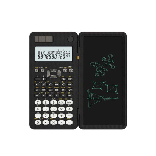 Green Lion Scientific Calculator & Writing Pad Black - حاسبة علمية بلوحة كتابة من كرين اسود