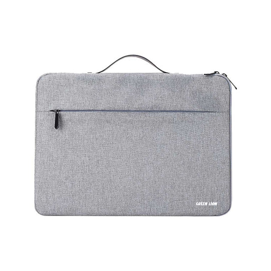 Green Lion Sigma Laptop Sleev Bag Gray - حقيبة لابتوب محمولة حتى حجم 14.1 بوصة من كرين
