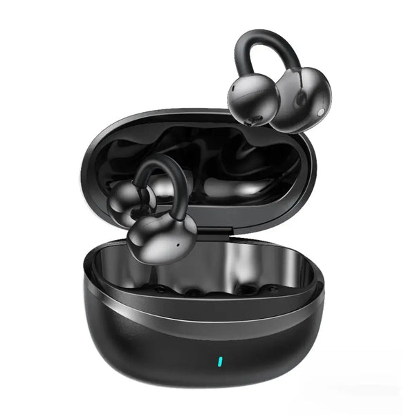 Green Lion Sonix Clip On Earbuds Black - سماعات بلوتوث من كرين اسود