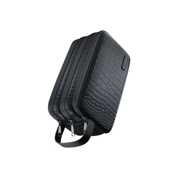 Green Lion Stallion Clutch Bag Black - حقيبة يد جلد محمولة من كرين اسود