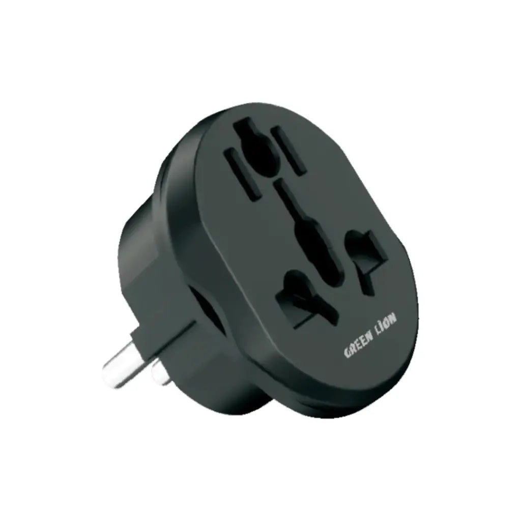 Green Lion Universal Convertion EU Plug 2 Black - قابس تحويل عالمي من ...