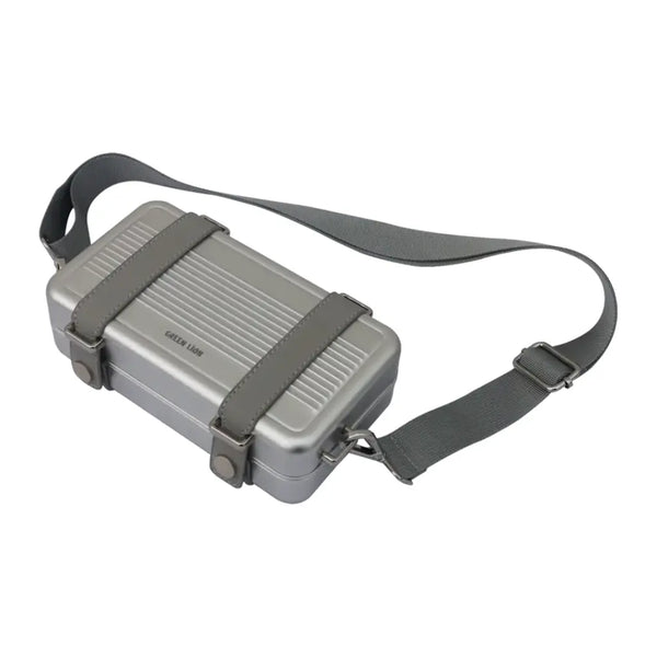 Green Lion Valancia Carry Bag Silver - حقيبة كتف من كرين سلفر