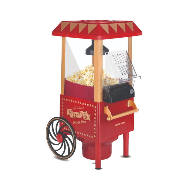 Green Lion Vintage Pop Corn Maker 1200W 270ML - ماكنة صنع الفشار (بوب كورن) بقوة 1200 واط وبسعة 270 مل من كرين