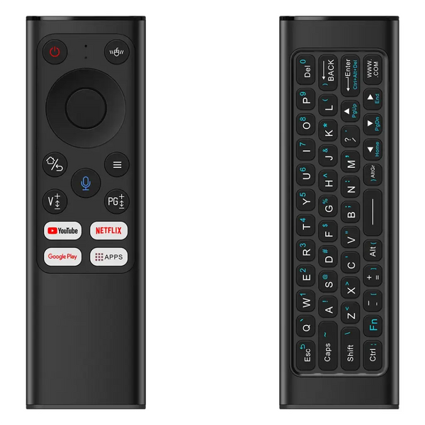 Green Lion Wireless Remote Pro with Keyboard and Mouse Black - جهاز تحكم لاسلكي احترافي مع لوحة مفاتيح وماوس من كرين