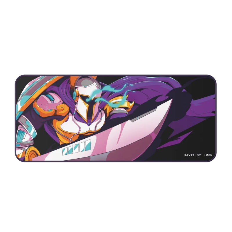 Havit MP862 x VKS Mousepad black+purple - ماوس باد من هافيت