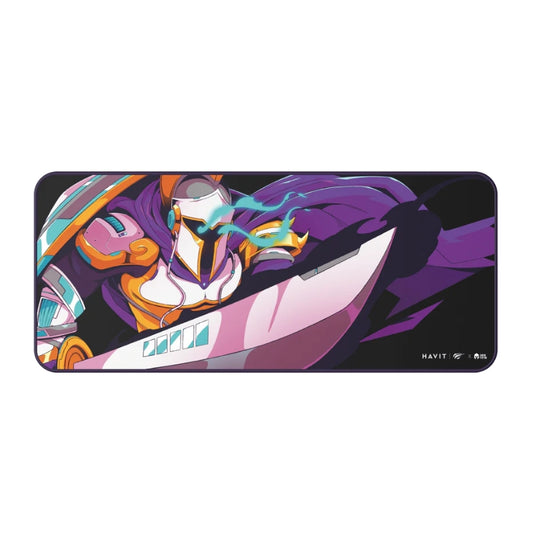 Havit MP862 x VKS Mousepad black+purple - ماوس باد من هافيت