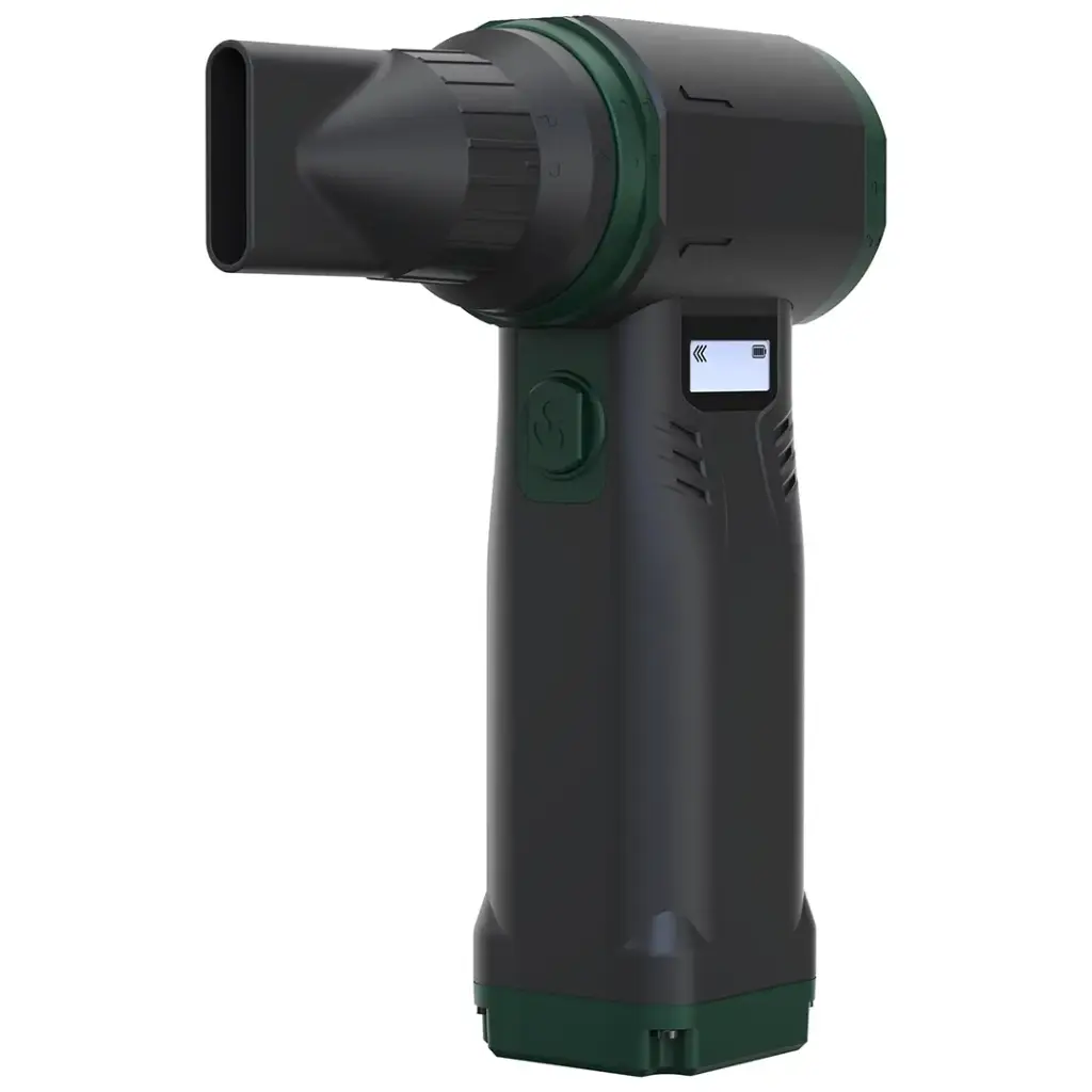 Green AIR MASTER Blower & Vacuum Cleaner 90000RPM Black - منفاخ هواء ومكنسة كهربائية من كرين لون اسود