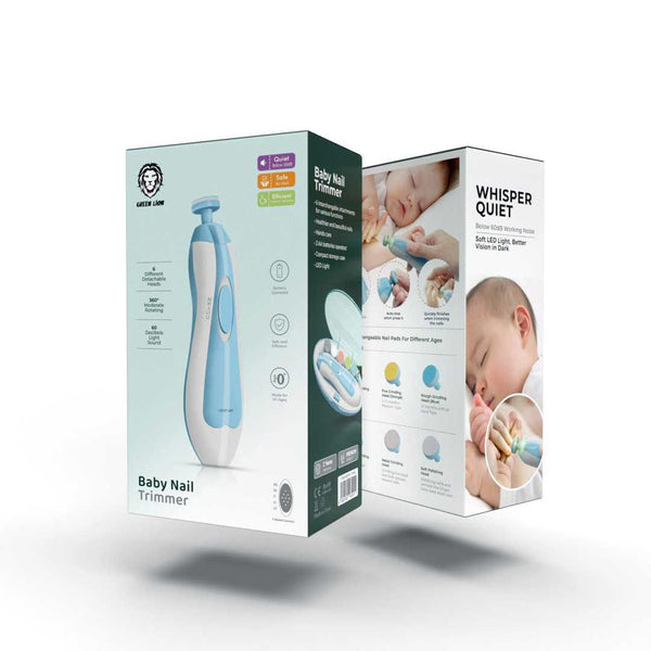 GREEN LION BABY NAIL ELECTRIC TRIMMER  - جهاز العناية بالاظافر للاطفال من كرين