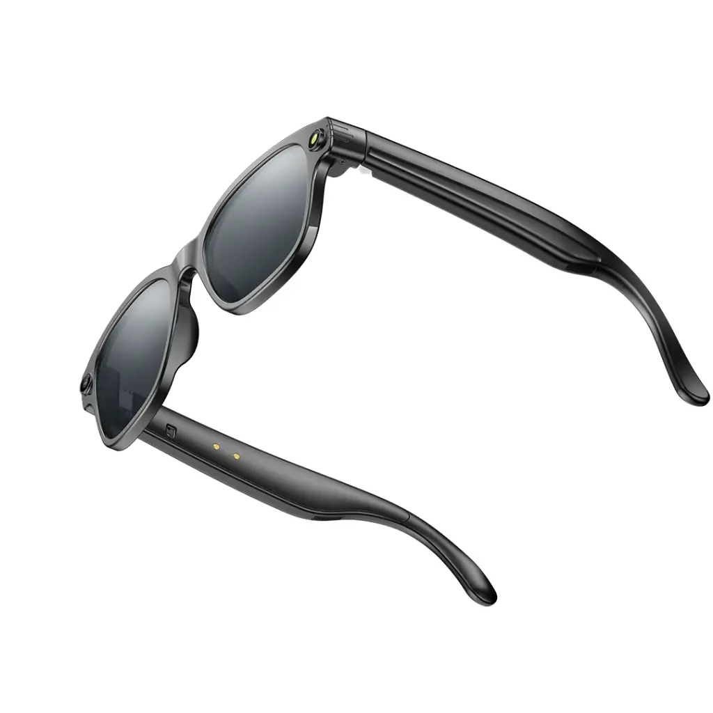 Green Lion CAPTURE Smart AI Glasses Black - نظارات ذكية بتقنية الذكاء الاصطناعي من كرين اسود