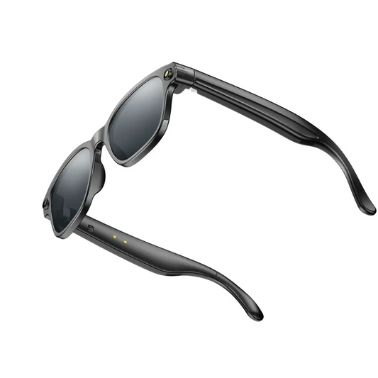 Green Lion CAPTURE Smart AI Glasses Black - نظارات ذكية بتقنية الذكاء الاصطناعي من كرين اسود