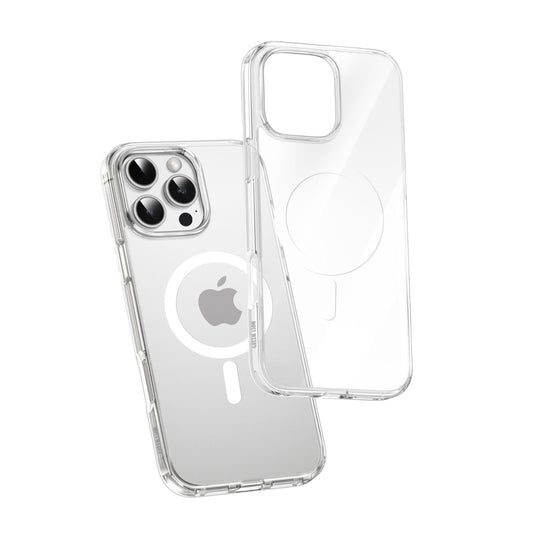 Green Lion Magsafe Crystal Clear Case iPhone 16 Pro Clear  - كفر شفاف  ماك سيف للايفون 16 برو من كرين