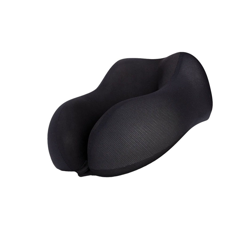Green Lion Memory Foam Neck Pillow Black - وسادة الرقبة من الاسفنج الذكي من كرين