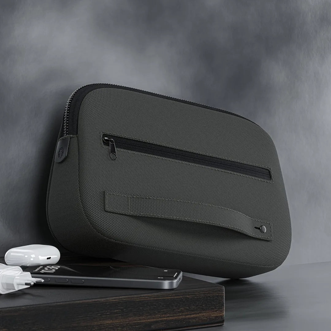 Green Lion Museo Clutch Bag Green - حقيبة يد محمولة من كرين اخضر