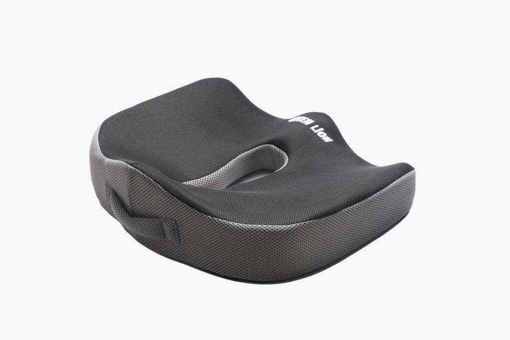 Green Lion Orthopedic Seat Cushion Black - وسادة المقعد المخصصة لتقويم العظام من كرين